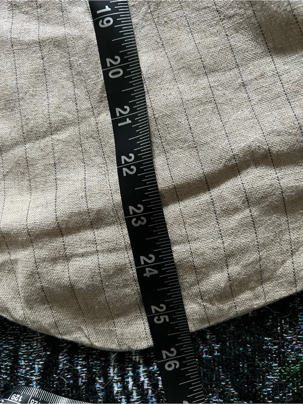 Beige Linen-Blend Pants - Lightweight Casual Trousers With Vest